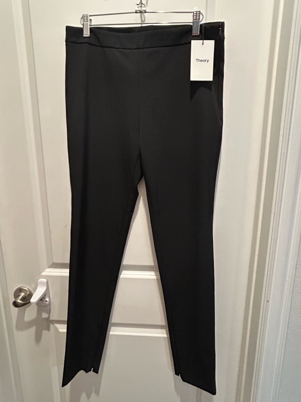 Theory Black High Waist Leggings NWT